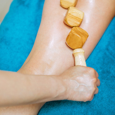 masaje-descontracturante Masaje linfático de piernas